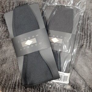 New Joseph Abboud set of two black bow ties